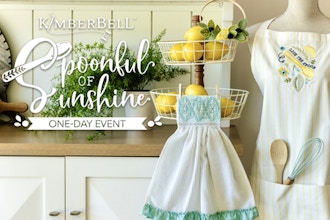 Kimberbell Spoonful of Sunshine Embroidery Workshop